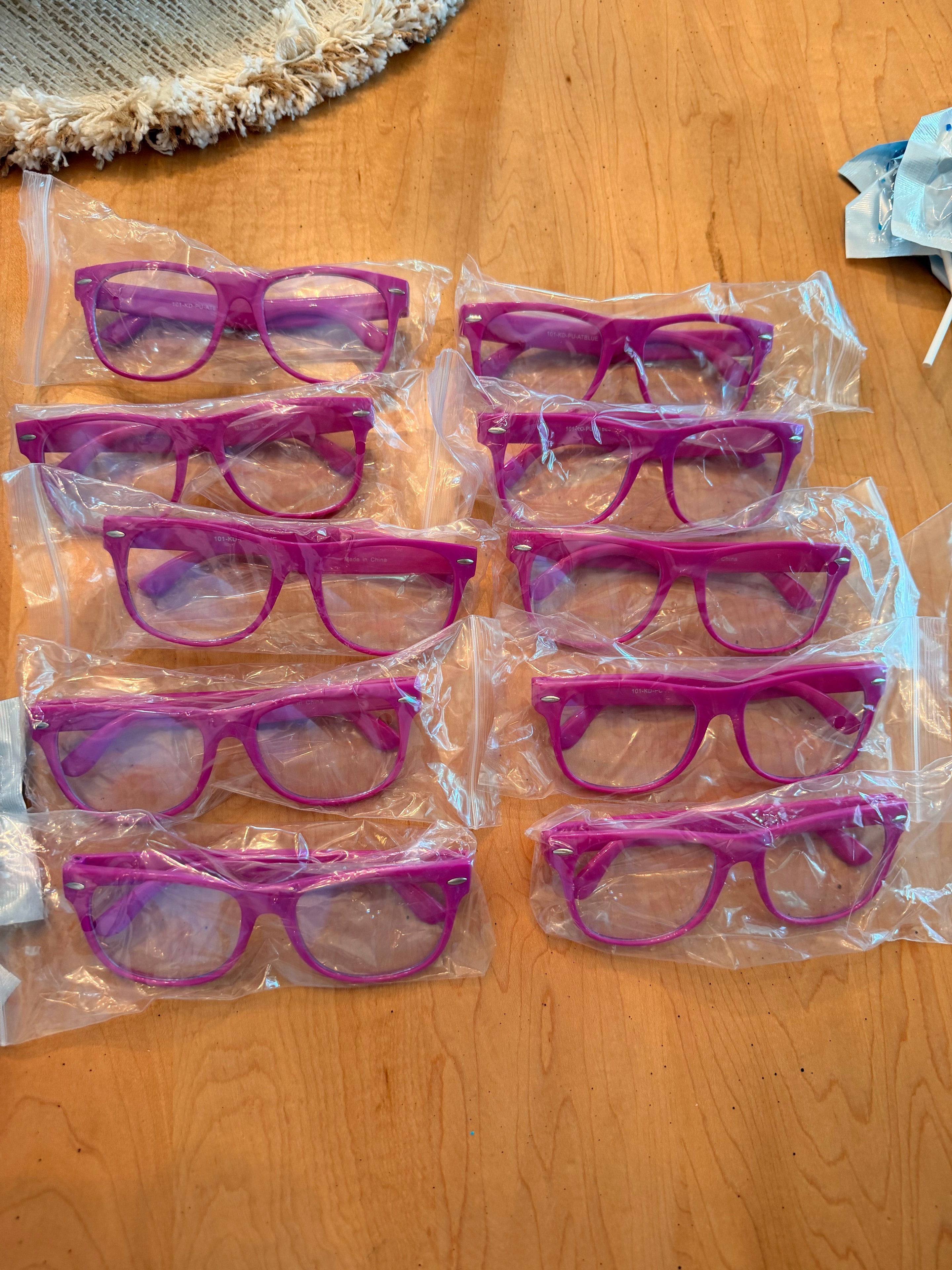 Extra Purple Glasses